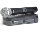 Radio microfono Shure PG24E/PG58 per applicazioni vocali professionali. Ottima qualit e prestazione anche per lunghe distanze.