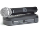 Radio microfono Shure PG24E/PG58 per applicazioni vocali professionali. Ottima qualit� e prestazione anche per lunghe distanze.
